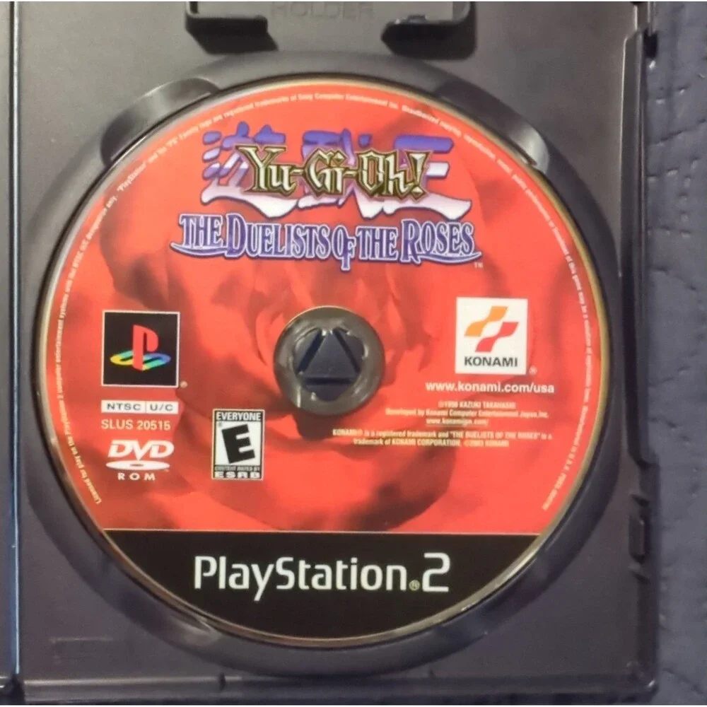 Yu-Gi-Oh Duelists of the Roses (Sony PlayStation 2 PS2, 2003)